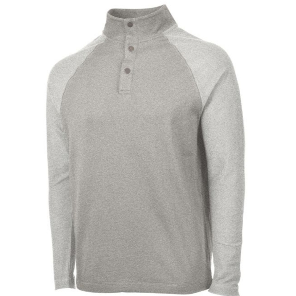 Charles River Apparel Men's Gray Falmouth Pullover Sweater Size Medium